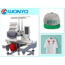 New Single Head Computerized Embroidery Machine Suit for Cap & T-Shirt & Flat Embrodiery